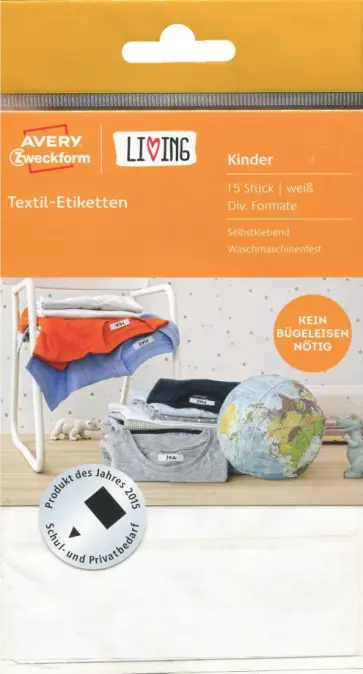 Этикетки для одежды, 4 формата обложка книги