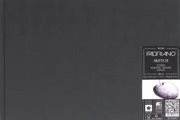 Скетчбук 80 листов, А4, гребень,"Sketch" Скетчбук 80 листов, А4, гребень,"Sketch" обложка книги