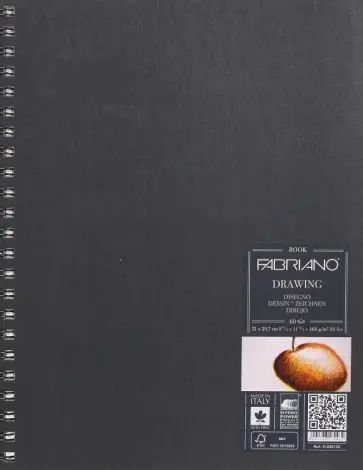 Скетчбук 60 листов, белые страницы Скетчбук 60 листов, белые страницы обложка книги