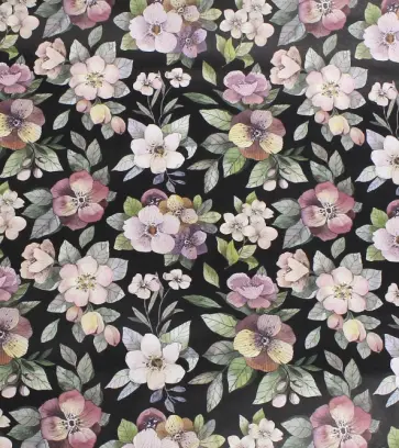 Бумага упаковочная "Night Flowers" (1078015) обложка книги