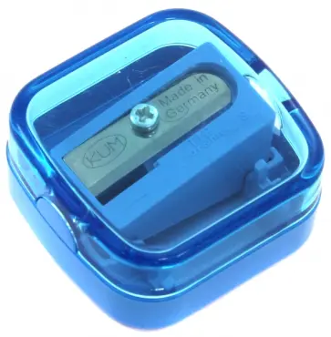 Точилка одинарная пластмассовая, с контейнером (1027221) обложка книги