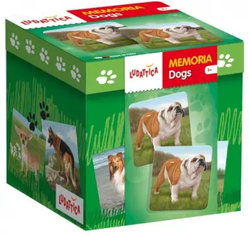 Игра настольная "Мемори. Собаки" (58075) обложка книги