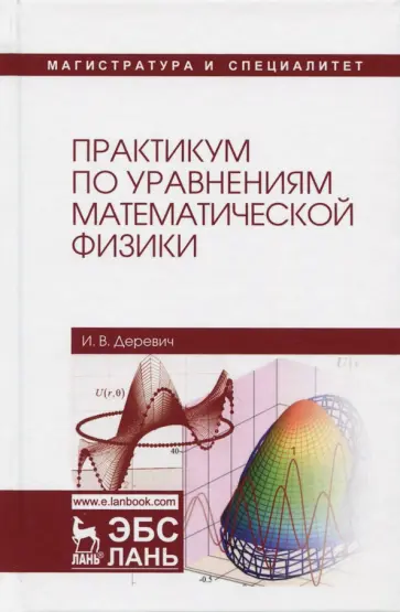 Игорь Деревич - Практикум по уравнениям математической физики. Учебное пособие обложка книги