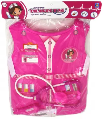 Набор костюм с жилетом "Медсестра" (Т10485) обложка книги