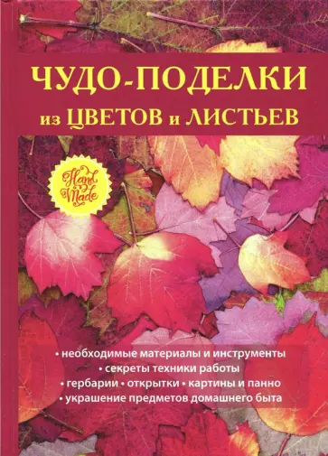 Татьяна Плотникова - Чудо-поделки из цветов и листьев обложка книги