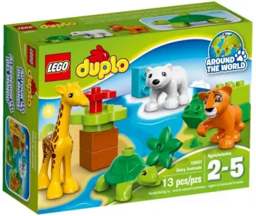 Конструктор "DUPLO. Вокруг света: малыши" (10801) обложка книги