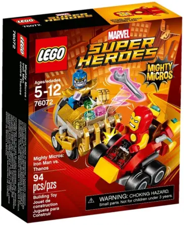 Конструктор "Железный человек против Таноса" (76072) Конструктор "Железный человек против Таноса" (76072) обложка книги