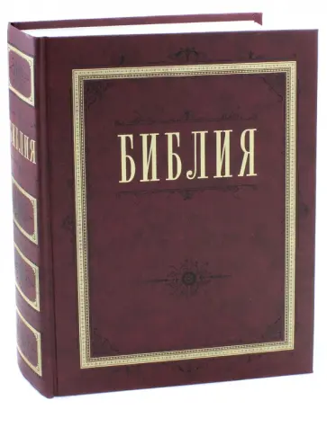 Библия. Книги Священного Писания Ветхого и Нового Завета с параллельными местами и приложениями обложка книги