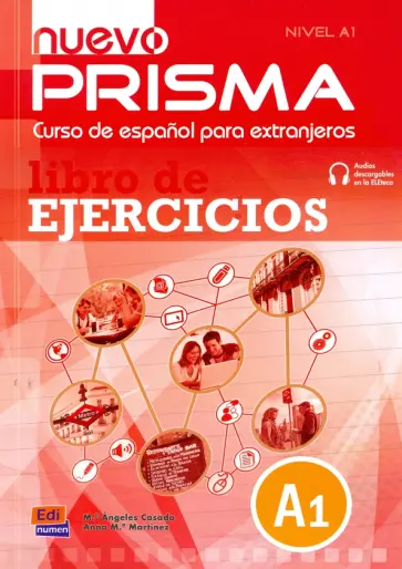Casado, Martinez - Nuevo Prisma. Nivel A1. Libro de ejercicios Casado, Martinez - Nuevo Prisma. Nivel A1. Libro de ejercicios обложка книги