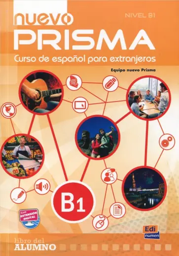 Nuevo Prisma B1. Libro del alumno (+CD) Nuevo Prisma B1. Libro del alumno (+CD) обложка книги