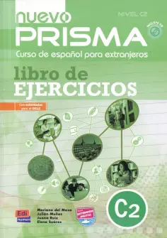 del, Munoz - Nuevo Prisma C2. Libro de ejercicios (+CD) обложка книги