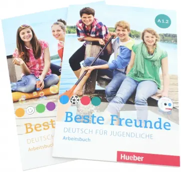 Georgiakaki, Seuthe - Beste Freunde. Deutsch fur jugendliche. A1.1 + A1.2. Arbeitsbuch (+CD) обложка книги