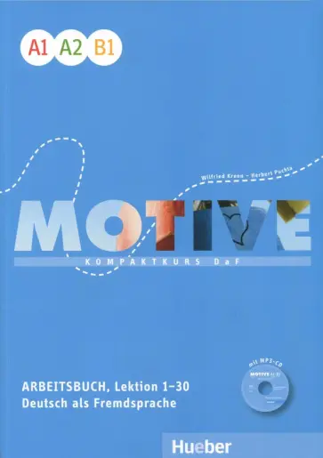 Krenn, Puchta - Motive. A1, A2, B1. Lektion 1-30 +CDmp3 Krenn, Puchta - Motive. A1, A2, B1. Lektion 1-30 +CDmp3 обложка книги