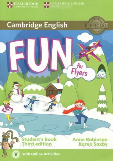 Anne Robinson - Fun for Starters, Movers and Flyers Flyers SB +Aud Anne Robinson - Fun for Starters, Movers and Flyers Flyers SB +Aud обложка книги