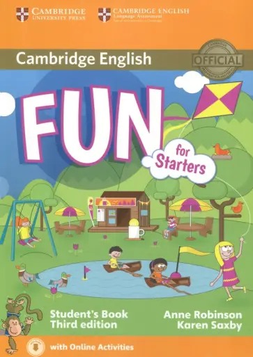 Robinson, Saxby - Fun for Starters, Movers and FlyersStarters SB+Aud Robinson, Saxby - Fun for Starters, Movers and FlyersStarters SB+Aud обложка книги