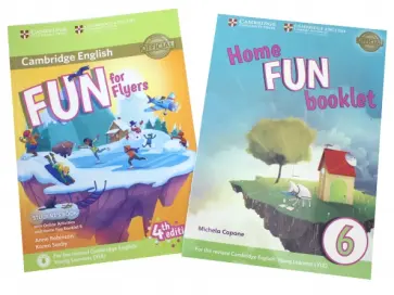 Robinson, Saxby - Fun for Flyers. Student's Book with Online Activities with Audio and Home Fun Booklet 6 Robinson, Saxby - Fun for Flyers. Student's Book with Online Activities with Audio and Home Fun Booklet 6 обложка книги