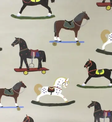 Бумага упаковочная "Лошадки" (1079618) обложка книги