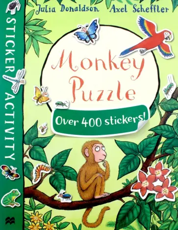 Julia Donaldson - Monkey Puzzle. Sticker Book обложка книги