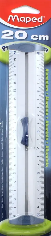 Линейка "Aluminium" (20 см)  (120120) обложка книги