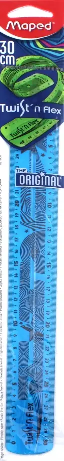 Линейка гибкая "Twist'n Flex" (30 см, в ассортименте) (027900) обложка книги