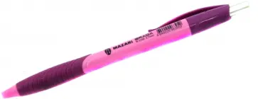 Ручка шариковая масляная автоматическая GRADA синяя, в ассортименте (М-5766) обложка книги