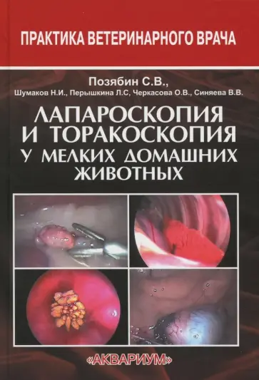 Позябин, Шумаков - Лапароскопия и торакоскопия у мелких домашних животных. Учебное пособие Позябин, Шумаков - Лапароскопия и торакоскопия у мелких домашних животных. Учебное пособие обложка книги