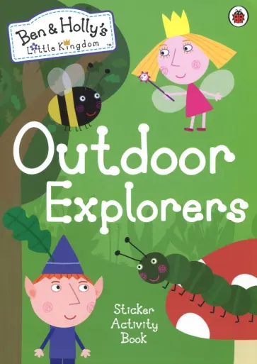Outdoor Explorers. Sticker Activity Book обложка книги