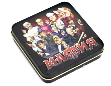 Игра "Мафия" (жестяная коробка) обложка книги