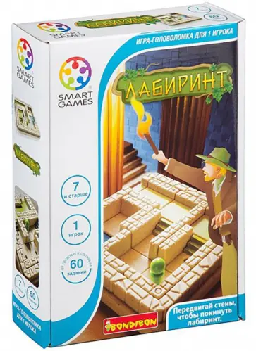 Игра логическая Лабиринт обложка книги