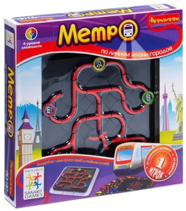 Логическая игра "Метро" (SG 320 RU) обложка книги