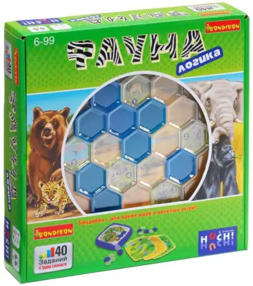 Логическая игра "Фауна" (877 086-2) обложка книги