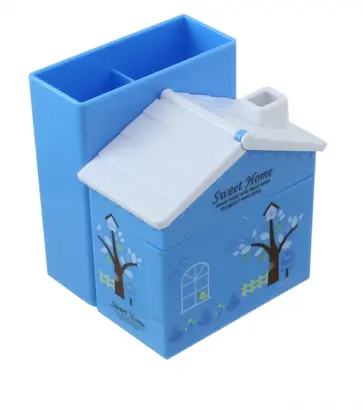 Подставка для пишущих принадлежностей "Домик" (в ассортименте) (E9138) обложка книги