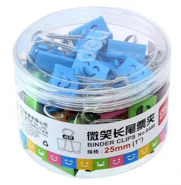 Зажимы. 25 мм, ассорти "Smile" (упаковка 48 штук) (8486) Зажимы. 25 мм, ассорти "Smile" (упаковка 48 штук) (8486) обложка книги