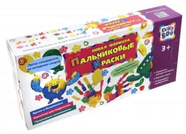 Пальчиковые краски (12 х 25 мл) (67857) обложка книги