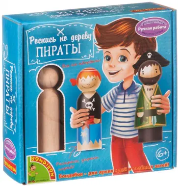 Набор Роспись по дереву. Пираты Набор Роспись по дереву. Пираты обложка книги