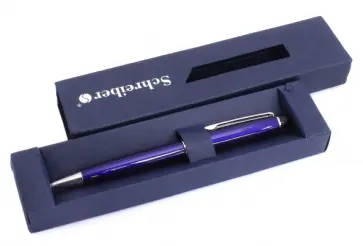 Ручка шариковая металлическая в футляре (синие чернила) (S-2827) обложка книги