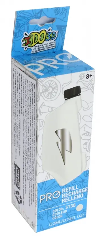 Картридж для 3D ручки "Вертикаль PRO", белый (164066) обложка книги