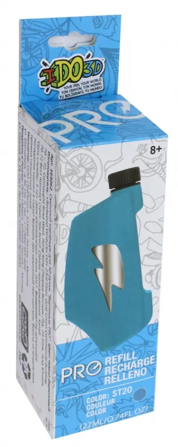 Картридж для 3D ручки "Вертикаль PRO", темно-бирюзовый (164062) обложка книги