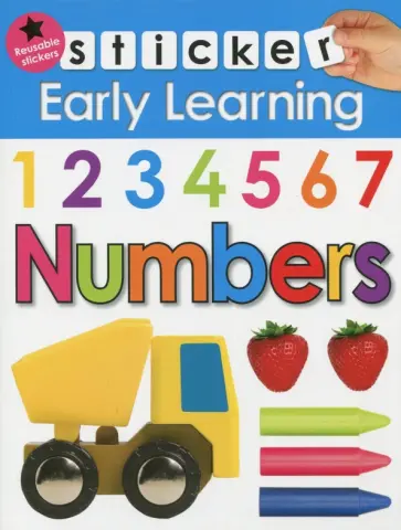 Jennings, Newton - Sticker Early Learning. Numbers обложка книги