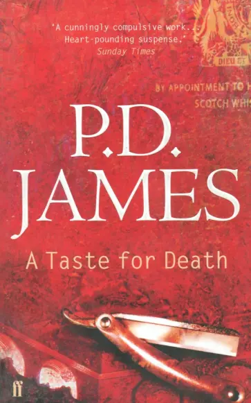 P. James - A Taste for Death обложка книги