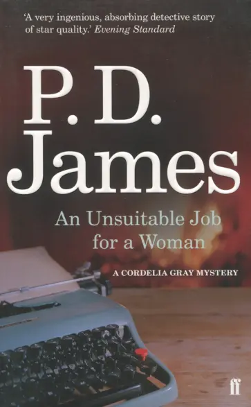 P. James - Unsuitable Job for a Woman обложка книги