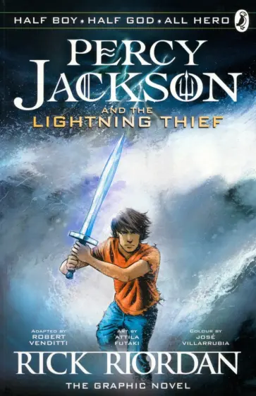 Rick Riordan - Percy Jackson and the Lightning Thief. The Graphic Novel обложка книги