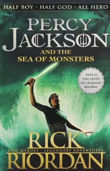 Rick Riordan - Percy Jackson and the Sea of Monsters обложка книги