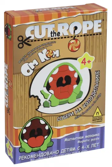 Магнитная мозаика "Cut the Rope" (28 деталей) (СR-00003) обложка книги