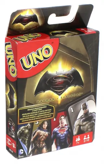 Карточная игра УНО "Бэтмен против Супермена" (DRL58) обложка книги