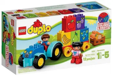 Конструктор "DUPLO. Мой первый трактор" (10615) обложка книги