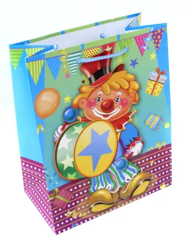 Пакет подарочный ламинированный 180*227 (M 2195) обложка книги