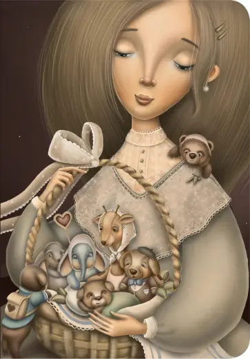 Екатерина Малеев - Блокнот "Нежность", А6 обложка книги