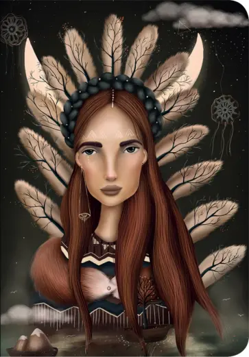 Екатерина Малеев - Блокнот "Амазонка", А6 обложка книги