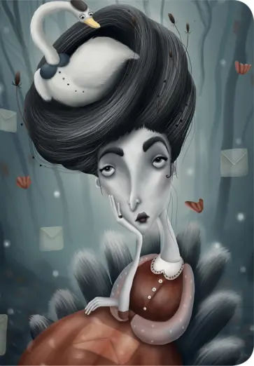 Екатерина Малеев - Блокнот "Королева", А6 обложка книги